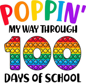 Poppin' My Way Through 100 Days of School