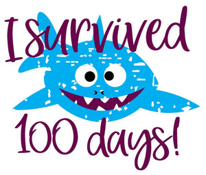 100 Days of School Shark