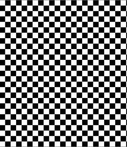 Checkerboard black and white