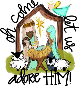 Christmas Oh Come Let Us Adore Him