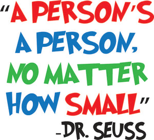 Dr. Seuss A Person's a Person