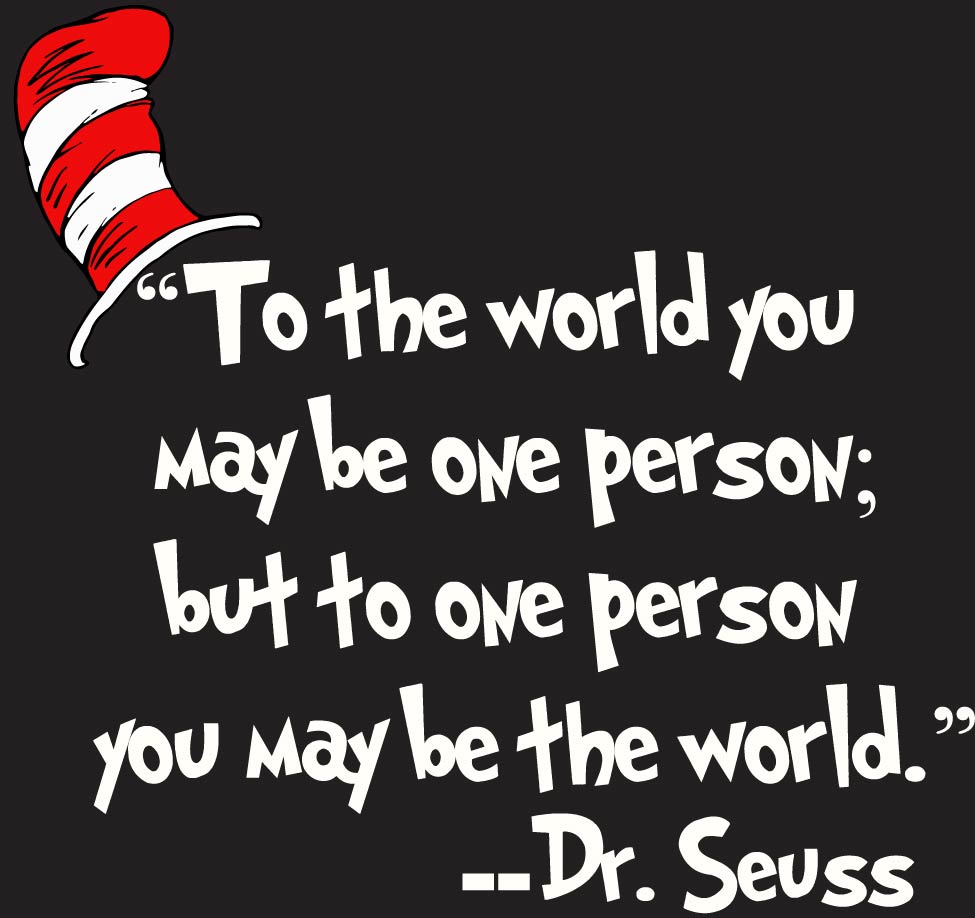 Dr. Seuss You May Be One Person