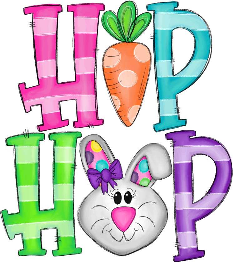 Easter Hip Hop with Carrot and Bunny