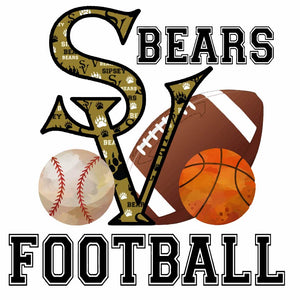 Sipsey Valley Bears Football (No Pom Pom)