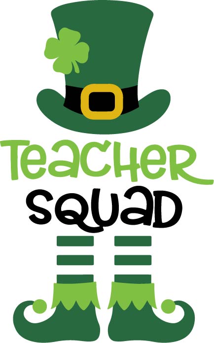 St. Patrick's Day Leprechaun Teacher Squad