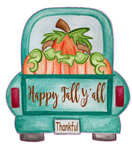Happy Fall Y'all Truck