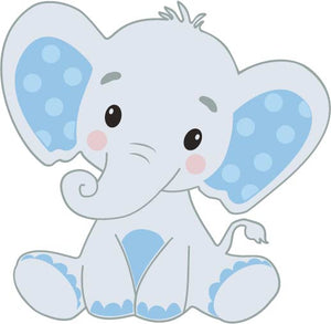Baby Boy Shower Elephant