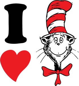 Dr. Seuss I Love Cat in the Hat