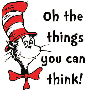 Dr. Seuss Oh The Things You Can Think