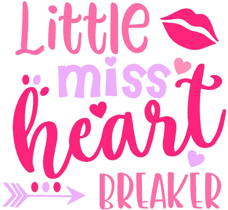 Valentine Little Miss Heart Breaker