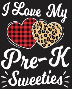 Valentine I Love My Pre-K Sweeties