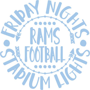 Northside Rams Friday Nights Stadium Lights