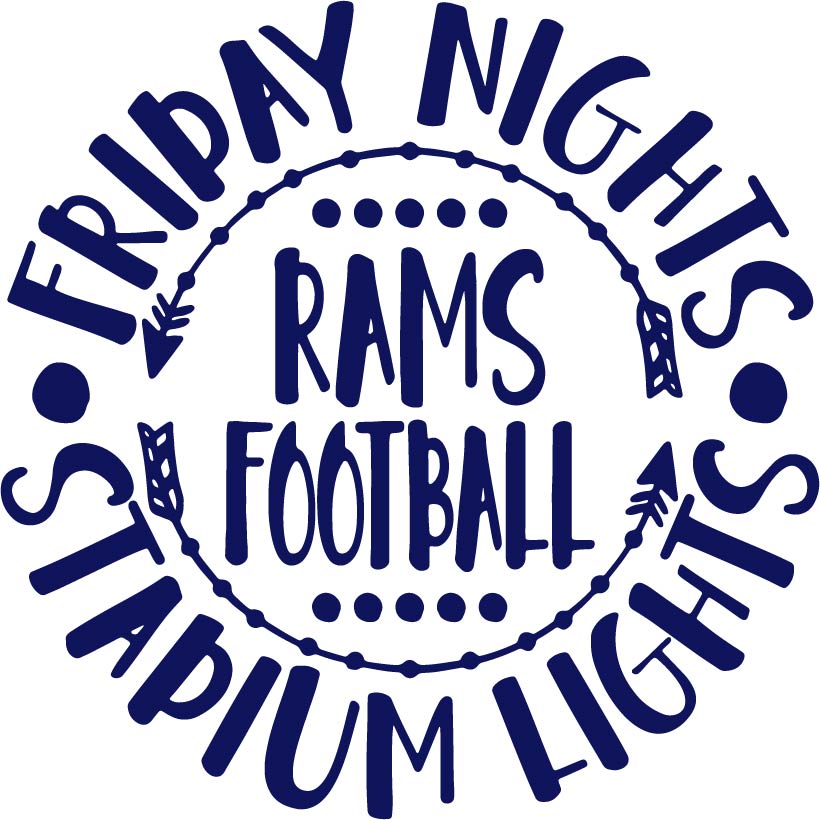 Northside Rams Friday Nights Stadium Lights (navy)
