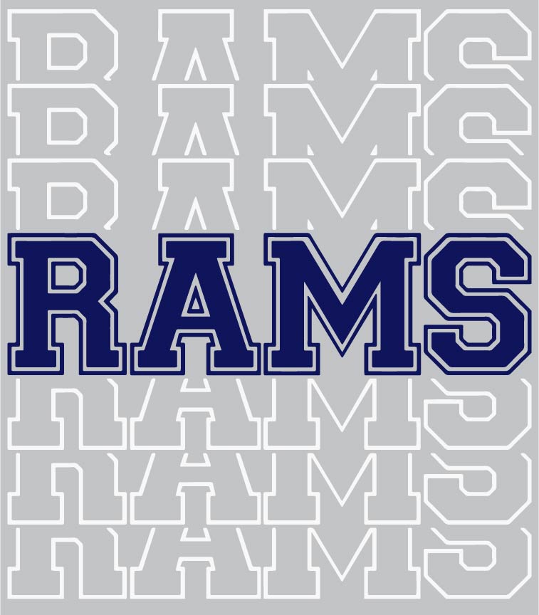 Copy of Northside Rams (repeating)