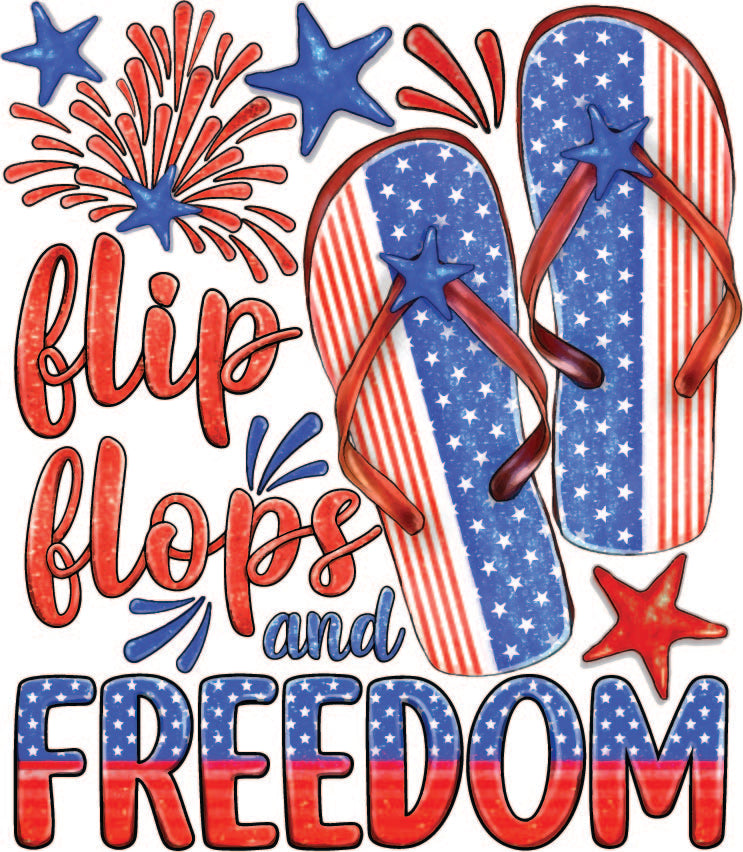 July 4th Flip Flops and Freedom