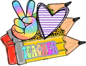Peace Love Teacher