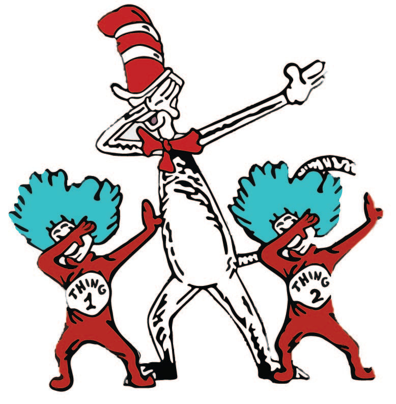 Dr. Seuss Dabbing Cat In The Hat