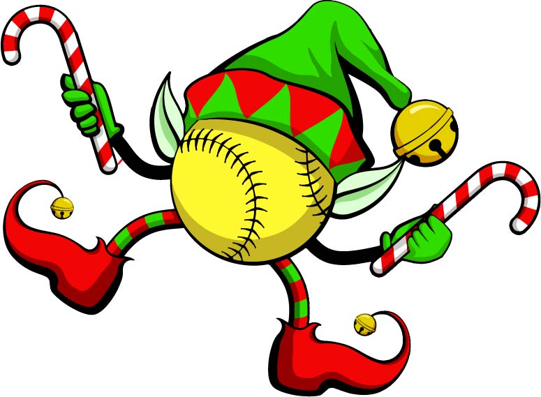 Softball Elf Christmas